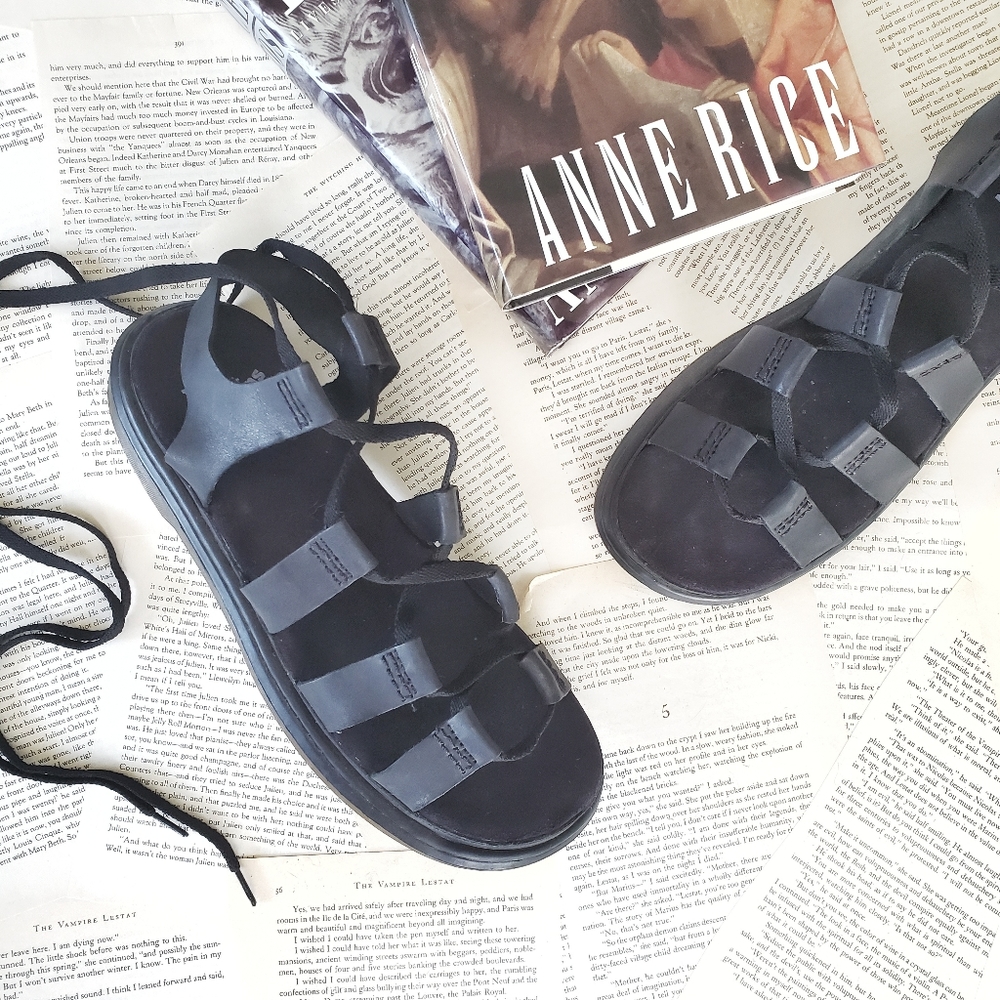 DR. MARTEN Kristina Lace Up Gladiator Sandals